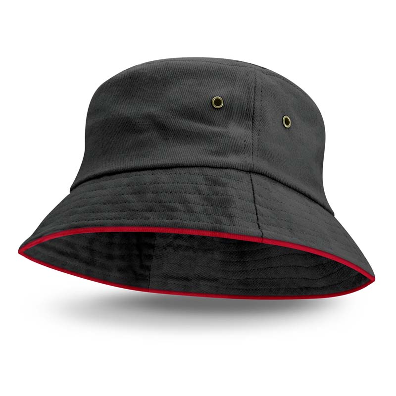 Bondi Bucket Hat - Coloured Sandwich Trim image7